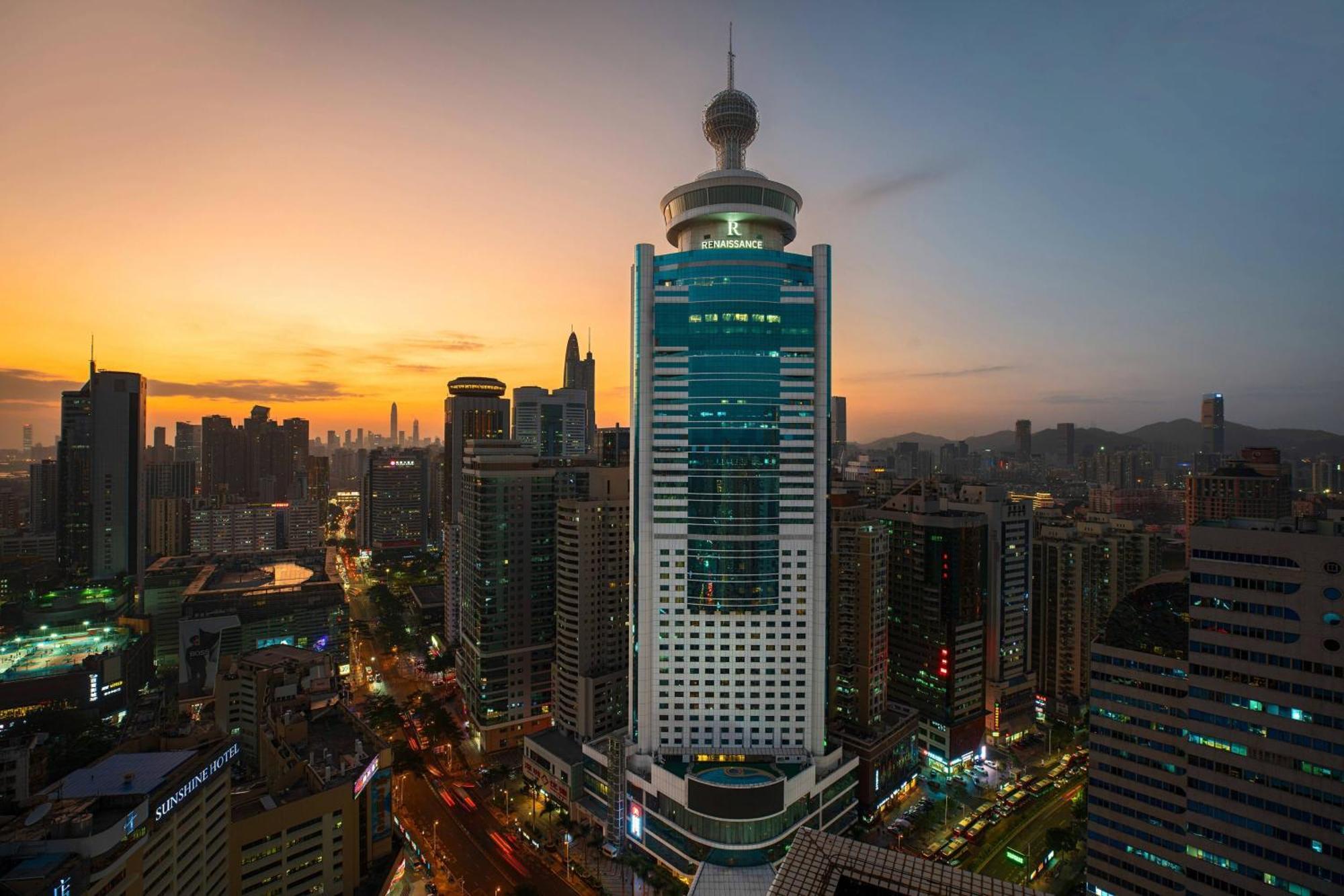 Renaissance Shenzhen Luohu Hotel Buitenkant foto